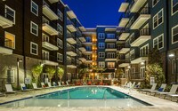 Pool Evening - Marq Midtown 205 Apartments in Charlotte, North Carolina