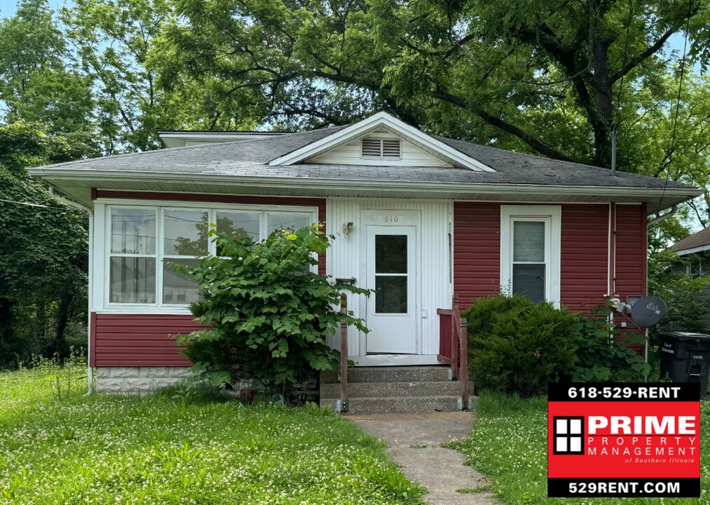 610 N Allyn St in Carbondale, IL - Foto de edificio