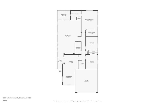 526 W Calle Sombra Linda in Sahuarita, AZ - Foto de edificio - Building Photo