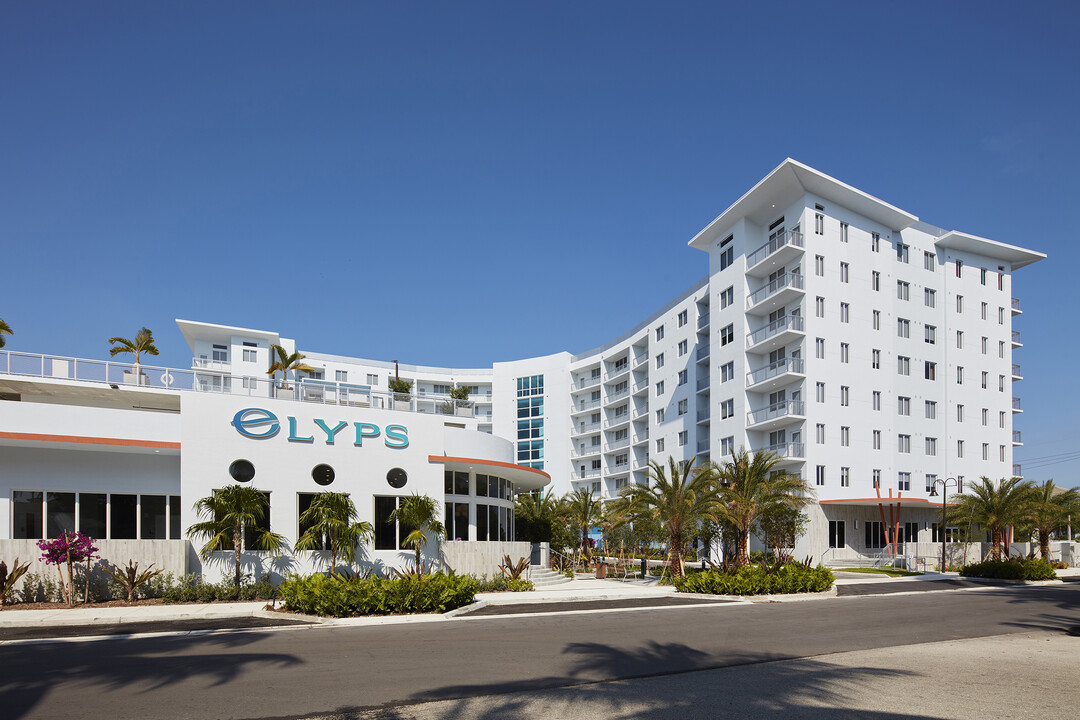 Elyps Apartments in Fort Lauderdale, FL - Foto de edificio