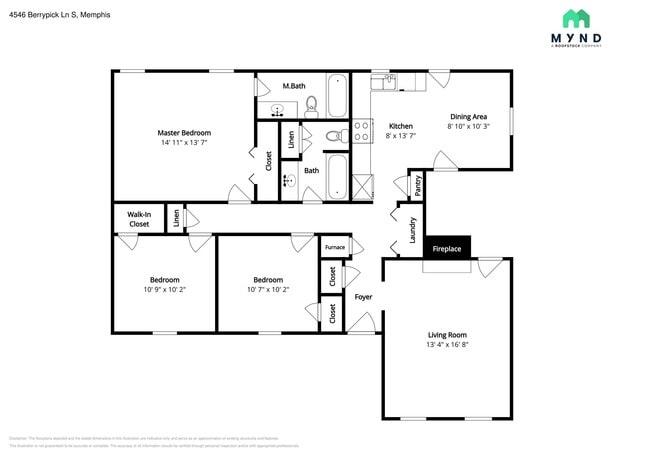 4546 S Berrypick Ln in Memphis, TN - Building Photo - Building Photo