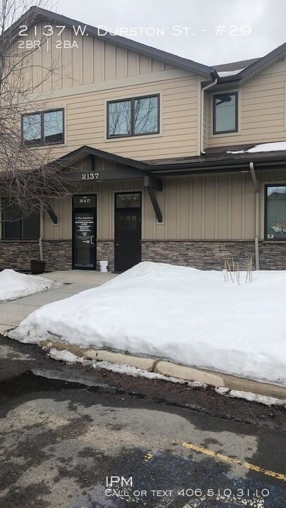 2137 Durston Rd in Bozeman, MT - Building Photo