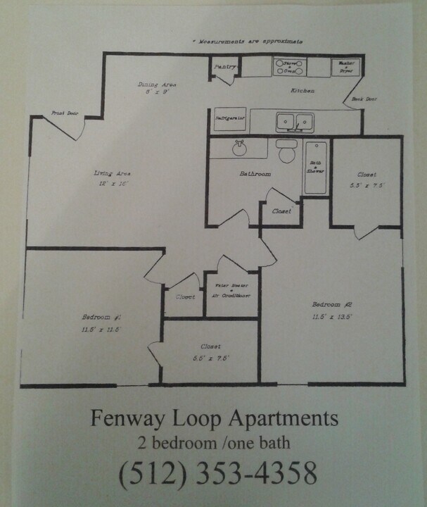 111 Fenway Loop, Unit 104 in San Marcos, TX - Building Photo