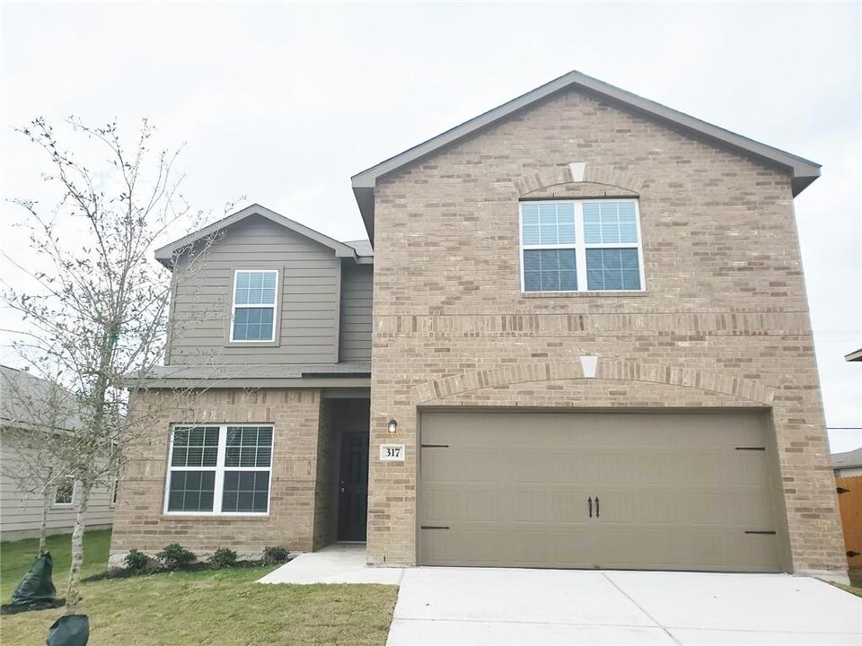 317 Hyacinth Way in Jarrell, TX - Foto de edificio