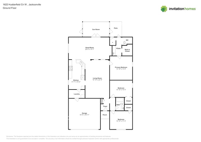 property at 1622 Hudderfield Cir W
