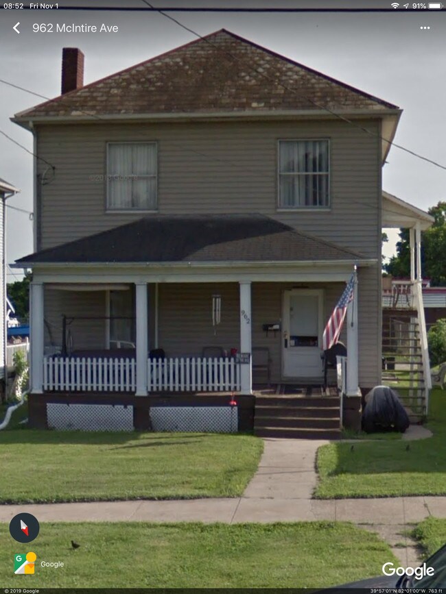962 McIntire Ave Rentals in Zanesville, OH