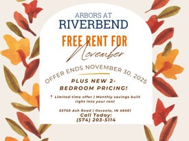 Arbors at Riverbend Apartments in Osceola, IN - Building Photo