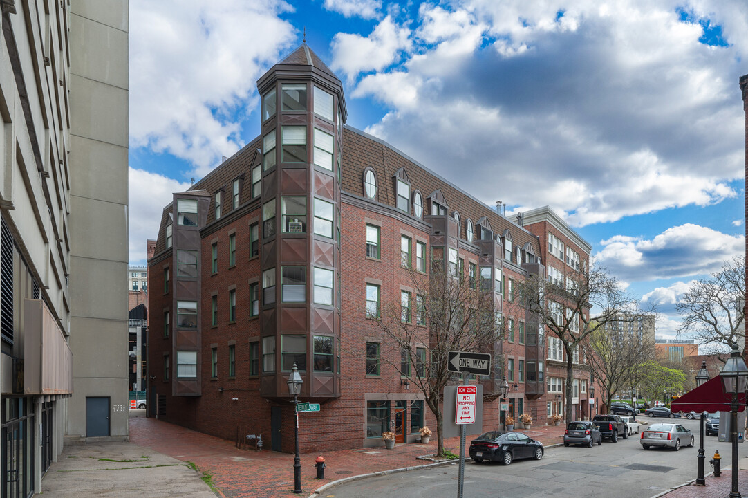 Edgar Allan Poe Square in Boston, MA - Building Photo