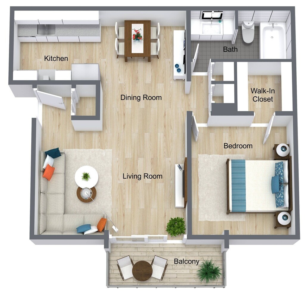 Hidden Valley Southfield, MI Apartments