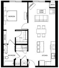 Residences on Main in Mesa, AZ - Building Photo - Floor Plan