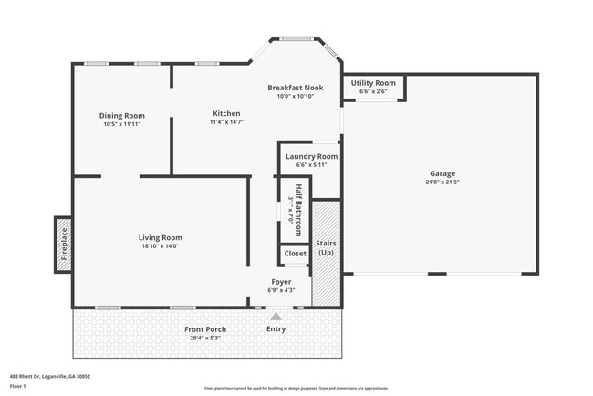 483 Rhett Dr, Unit 413 in Loganville, GA - Building Photo - Building Photo