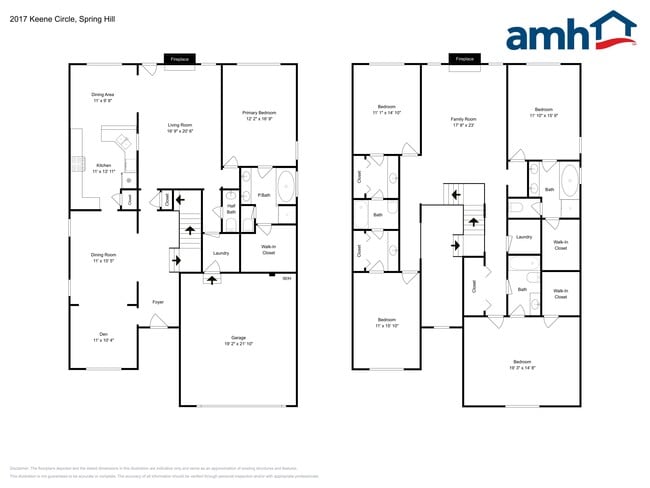2017 Keene Cir in Spring Hill, TN - Foto de edificio - Building Photo