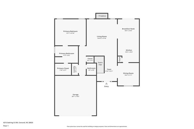 4215 Sebring Ct SW in Concord, NC - Foto de edificio - Building Photo