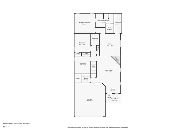 649 Grant Dr in Southaven, MS - Building Photo - Building Photo