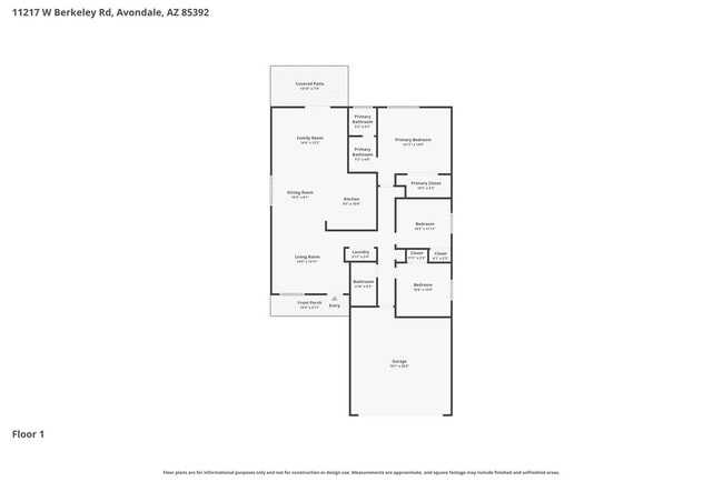 11217 W Berkeley Rd in Avondale, AZ - Foto de edificio - Building Photo