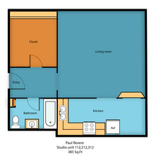 Paul Revere in Seattle, WA - Building Photo - Floor Plan