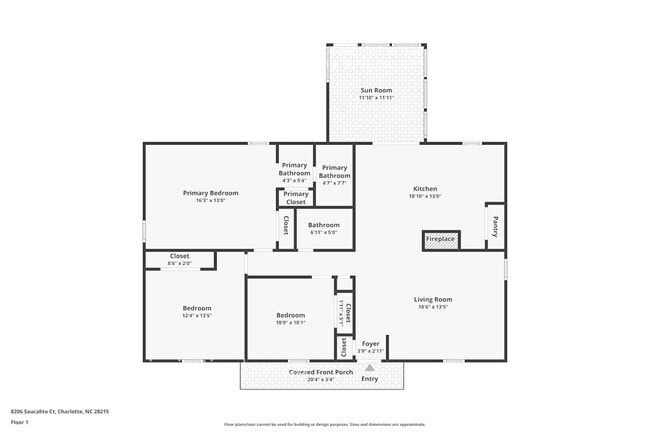 8206 Saucalito Ct in Charlotte, NC - Foto de edificio - Building Photo