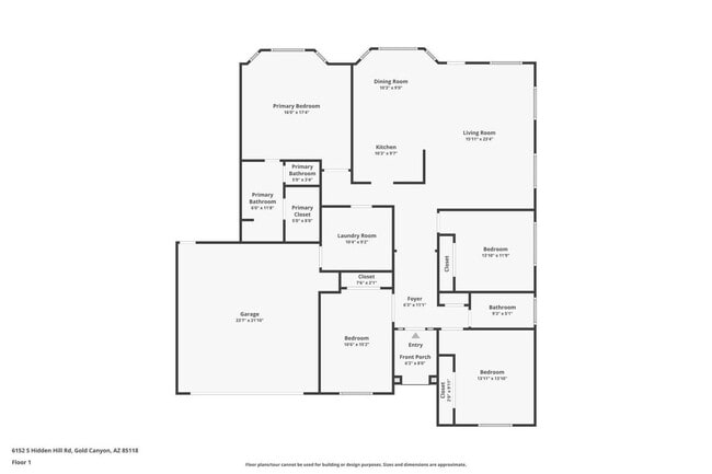 6152 S Hidden Hill in Gold Canyon, AZ - Building Photo - Building Photo