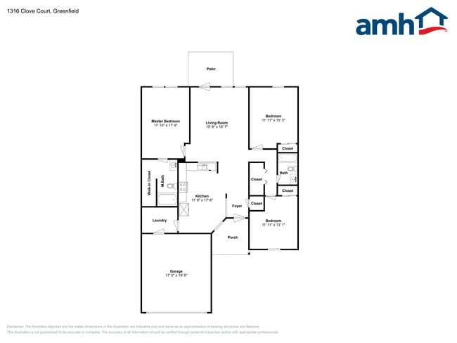1316 Clove Ct in Greenfield, IN - Building Photo - Building Photo