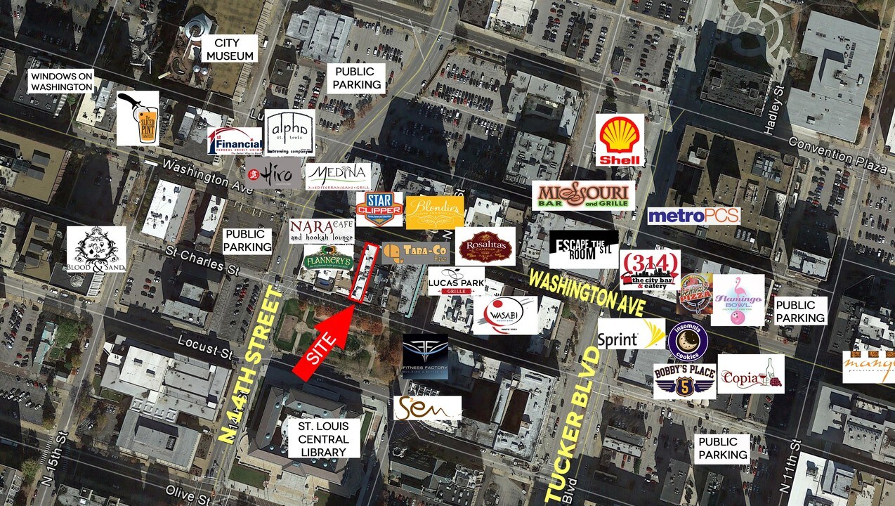 Garment Row Lofts in St. Louis, MO - Foto de edificio