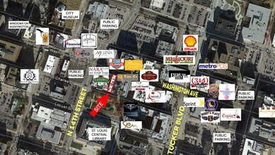 Garment Row Lofts in St. Louis, MO - Foto de edificio - Building Photo