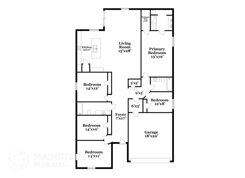 1361 Brenway Dr in Mascotte, FL - Building Photo