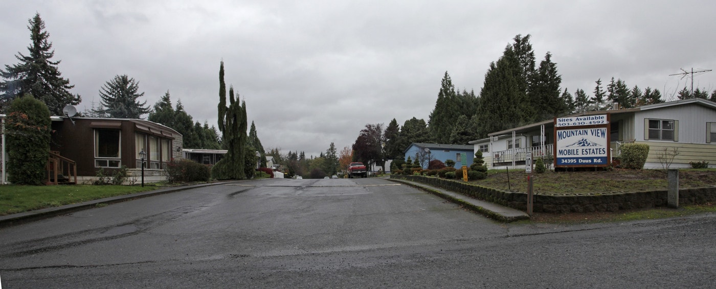 Mountain View Mobile Estates in Estacada, OR - Foto de edificio