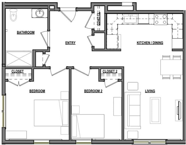 Ade Bethune House in Portsmouth, RI - Foto de edificio - Building Photo