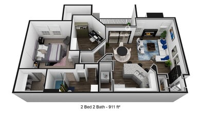 Toscana at Sonterra in San Antonio, TX - Foto de edificio - Floor Plan