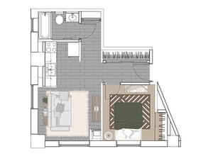 Commonwealth in Chicago, IL - Building Photo - Floor Plan