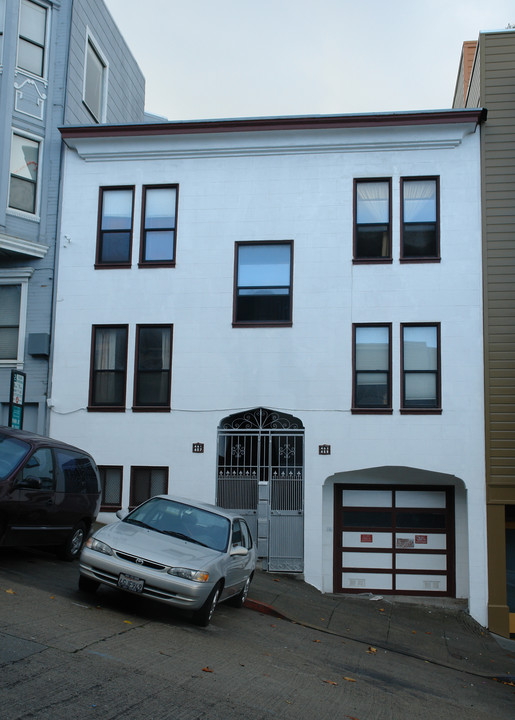 459-461 Filbert St in San Francisco, CA - Foto de edificio