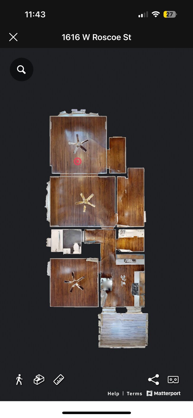 1616 W Roscoe St, Unit 1st Floor in Chicago, IL - Foto de edificio - Building Photo