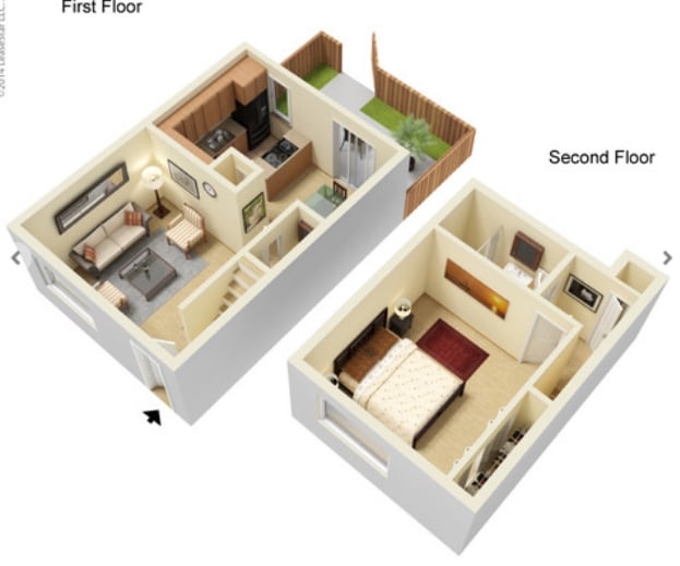 Colonial Park Townhomes Euclid, OH Apartments For Rent