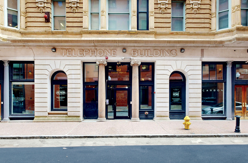 Telephone Building in Providence, RI - Foto de edificio