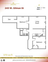 243-468 W Gilman St in Madison, WI - Building Photo