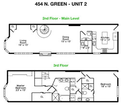 454 N Green St, Unit 1 in Chicago, IL - Building Photo - Building Photo