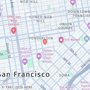 347 Eddy St in San Francisco, CA - Building Photo