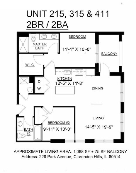 229 Park Ave in Clarendon Hills, IL - Foto de edificio - Building Photo