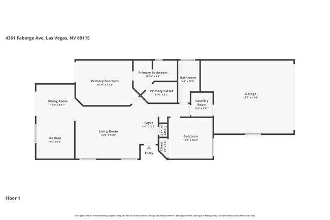 4361 Faberge Ave in Las Vegas, NV - Building Photo - Building Photo