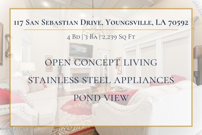 117 San Sebastian Dr in Youngsville, LA - Building Photo - Building Photo