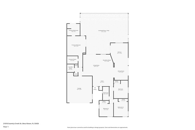 21018 Country Creek Dr in Boca Raton, FL - Foto de edificio - Building Photo