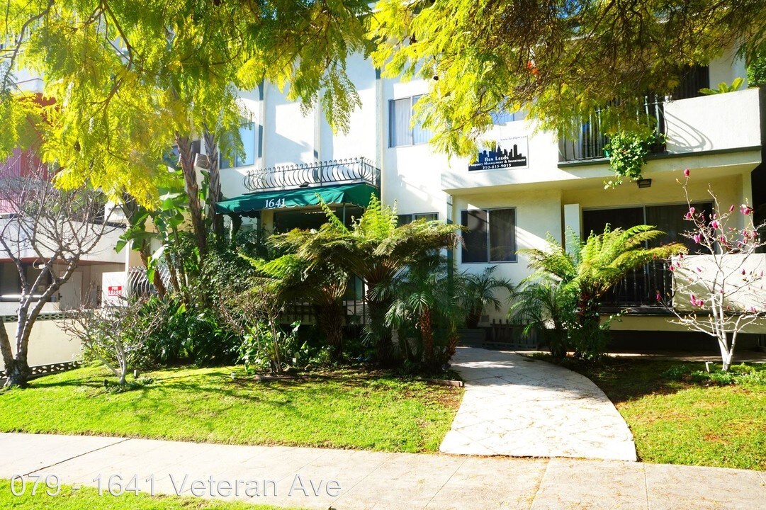 1641 Veteran Ave in Los Angeles, CA - Building Photo
