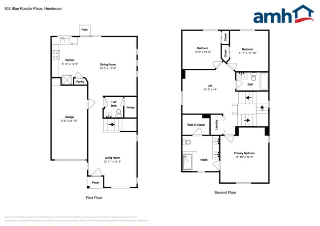 902 Blue Rosalie Pl in Henderson, NV - Foto de edificio - Building Photo