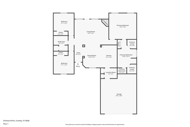 316 Rock Hill Dr in Crowley, TX - Building Photo - Building Photo