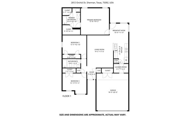 2812 Orchid Dr in Sherman, TX - Building Photo - Building Photo