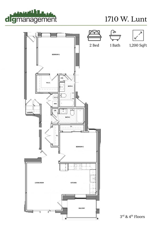 1712 W Lunt Ave in Chicago, IL - Building Photo - Building Photo