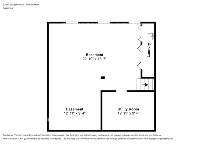 23017 Lakeshore Dr in Richton Park, IL - Building Photo - Building Photo