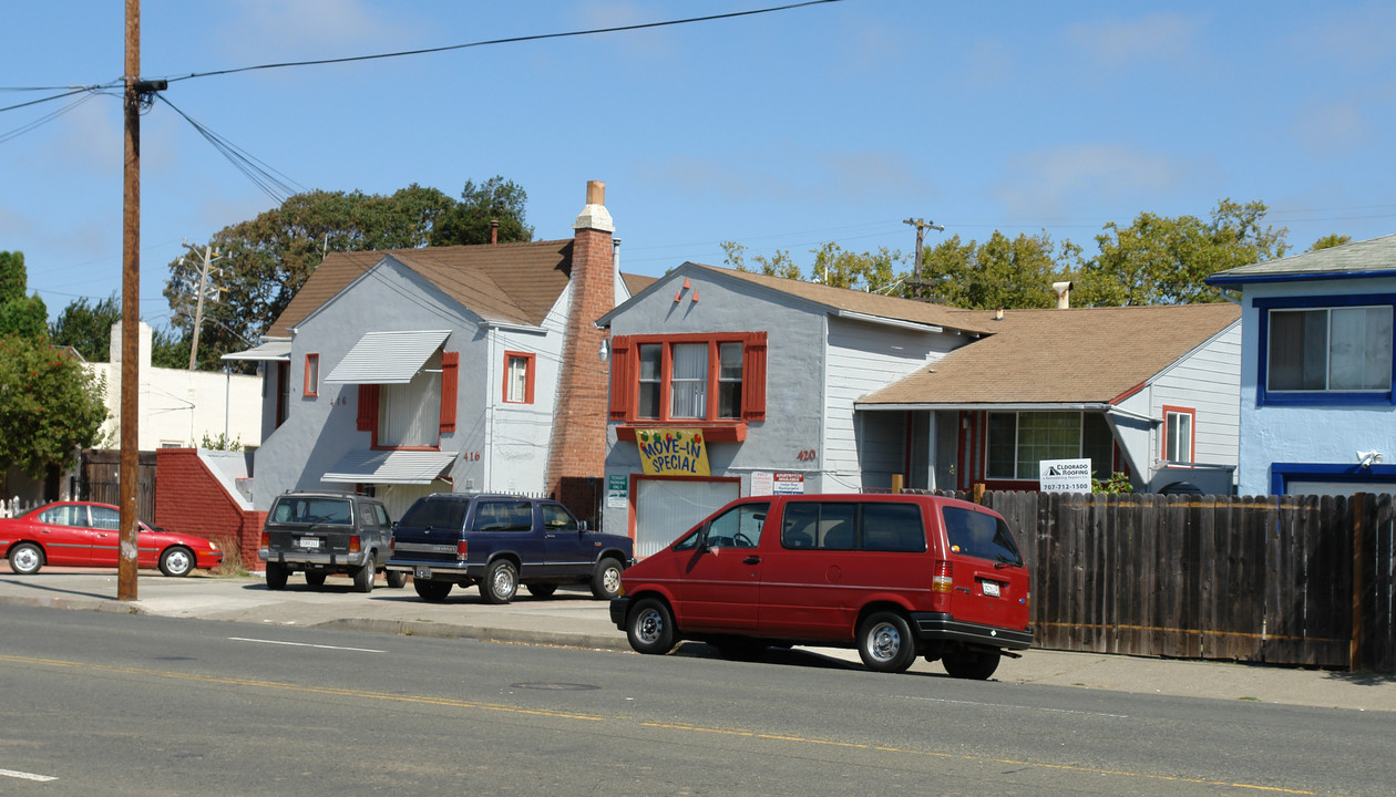 416-420 Benicia in Vallejo, CA - Building Photo