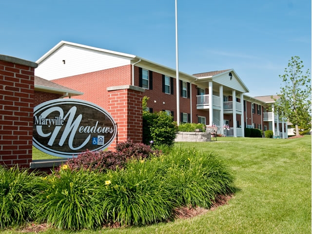 Maryville Meadows in Maryville, MO - Foto de edificio