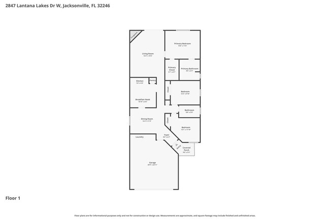 2847 Lantana Lakes Dr W in Jacksonville, FL - Building Photo - Building Photo